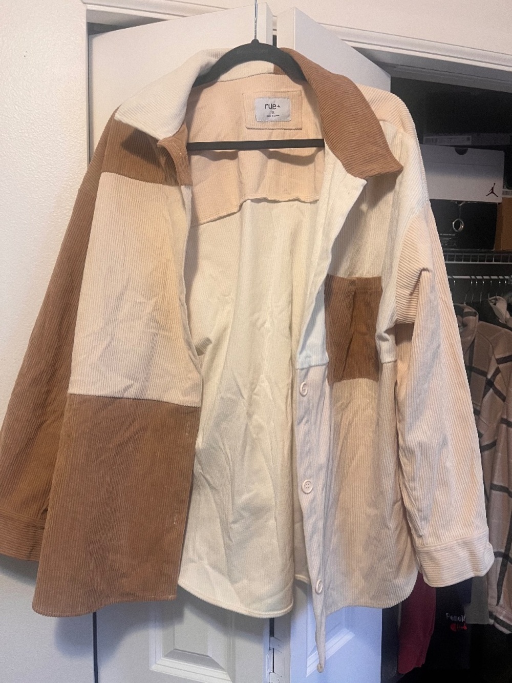 Rue 21 color clock shacket